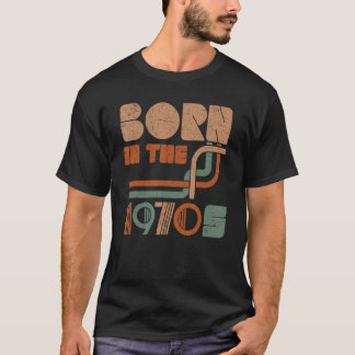 Född på 1970-talet i Party 1970-Vintagen T Shirt