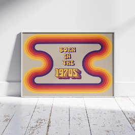Född på 1970-talet, Millennials, Gen X, Födelseår Poster