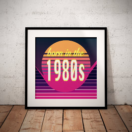 Född på 1980-talet, 10-årsjubileum, 10-årsjubileum poster