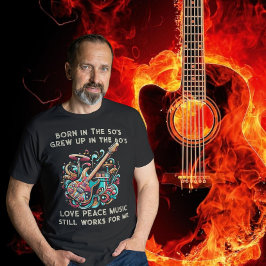 Född på 50-talet, pensionerad musiklärare Musician T Shirt