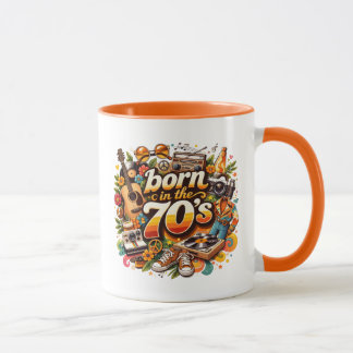 Född på 70-talet mugg
