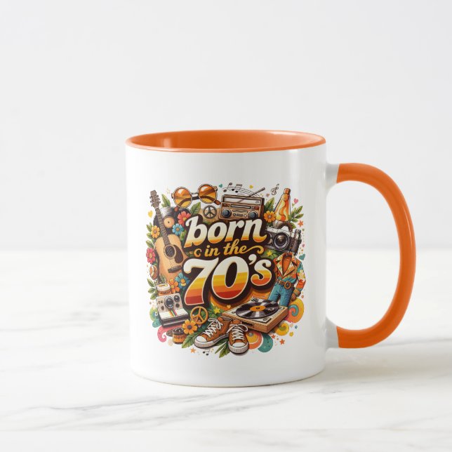 Född på 70-talet mugg (Höger)