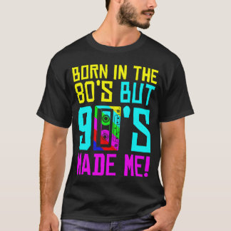 Född på 80-talet men 90-talet fick mig att älska 8 t shirt