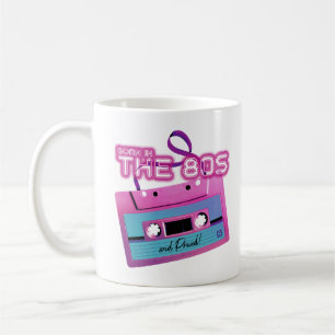 Född på 80-talet och Proud Cassette Tape Kaffemugg