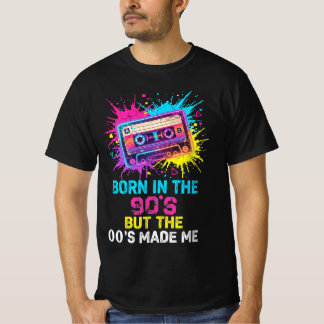 Född på 90-talet Men 00-talet Gjorde Mig Retro Kas T Shirt