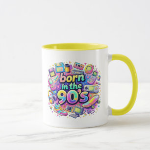 Född på 90-talet mugg
