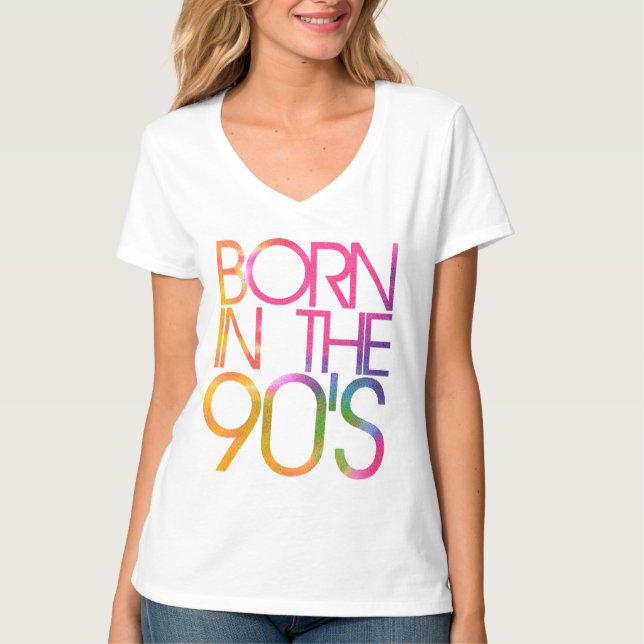 Född på 90-talet t-shirt (Framsida)