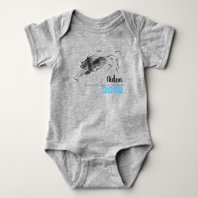 Född på kinesiska kaninnyåret 2023 BB T Shirt (Framsida)