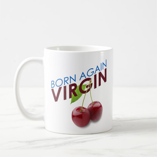 Född på nytt Virgin Kaffemugg (Vänster)