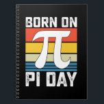 Född på Pi Day Birthday Math Mathematics Anteckningsbok<br><div class="desc">Född på Pi Day Birthday Math Mathematics</div>