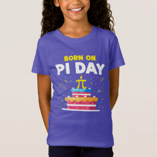 Född på Pi Day T Shirt