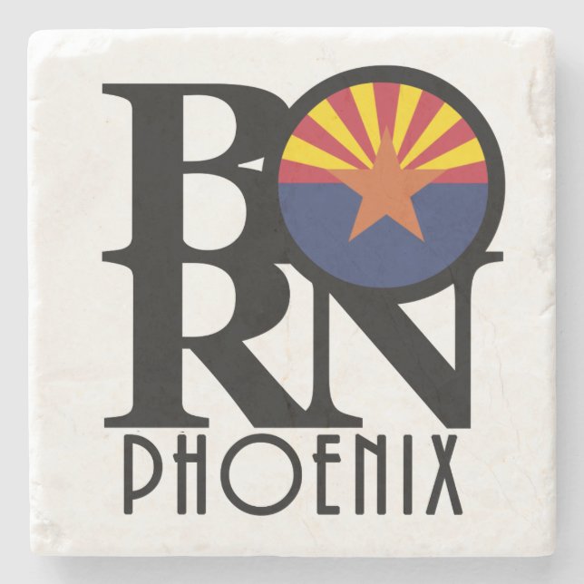 Född Phoenix Arizona Stenunderlägg (Framsidan)