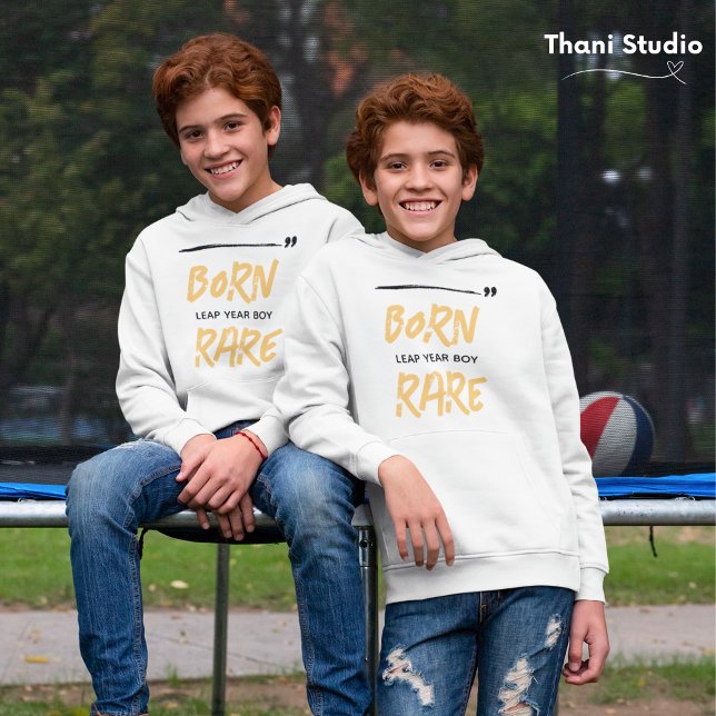 Född Sällsynt Leap Year Boy Feb 29 Birthday T Shirt (Skapare uppladdad)