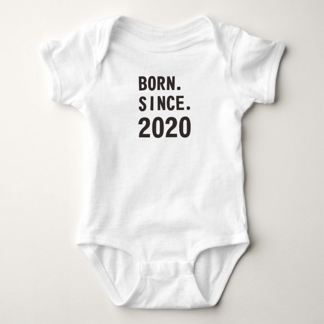 Född sedan 2020 t shirt (Framsida)