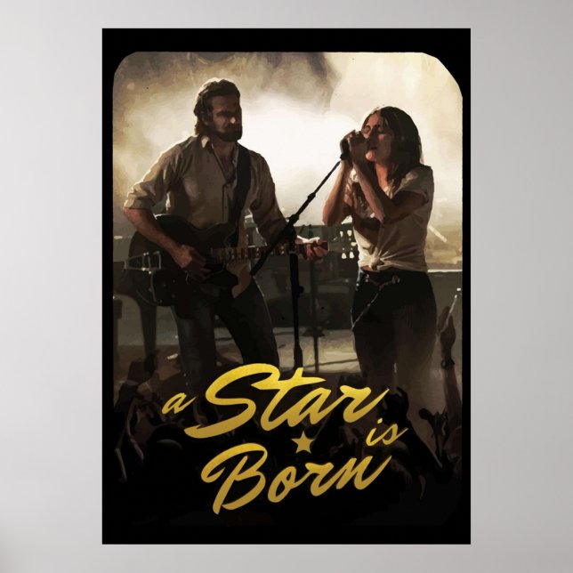 Född som en STAR Poster (Framsidan)