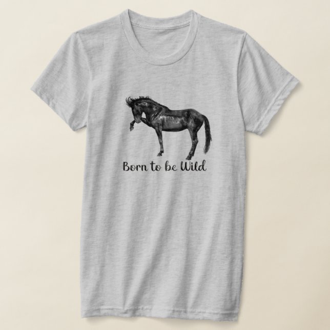 Född som Vild T Shirt (Laydown)