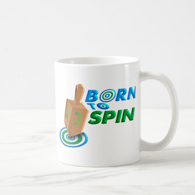 Född till centrifugering kaffemugg (Höger)