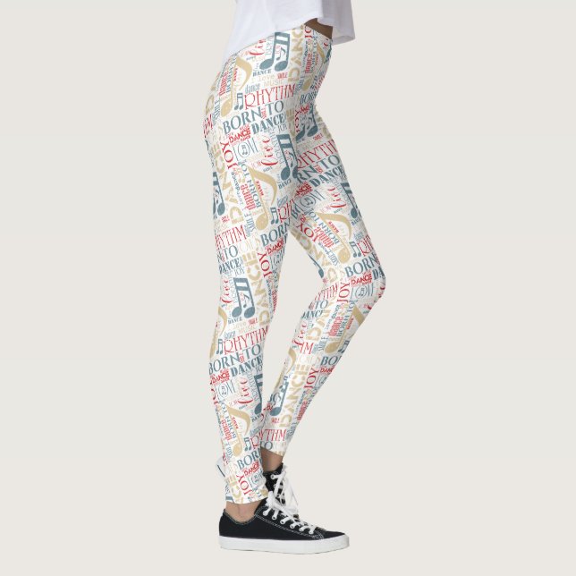 Född till Dance Blue ID277 Leggings (Höger)