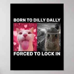 född till muntligen tvingad att låsa i KAT-nummer Poster