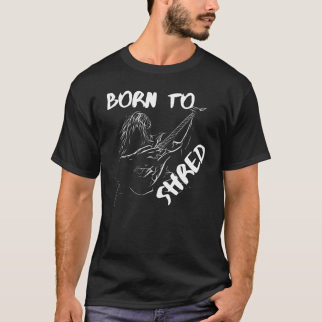 Född till Shred T Shirt (Framsida)