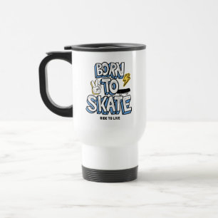 Född till Skate Ride till Live Resemugg