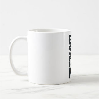 född till slö tvingad till arbete kaffemugg