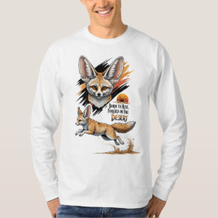 Född till Stiga upp - Illustration av Desert Sol F T Shirt