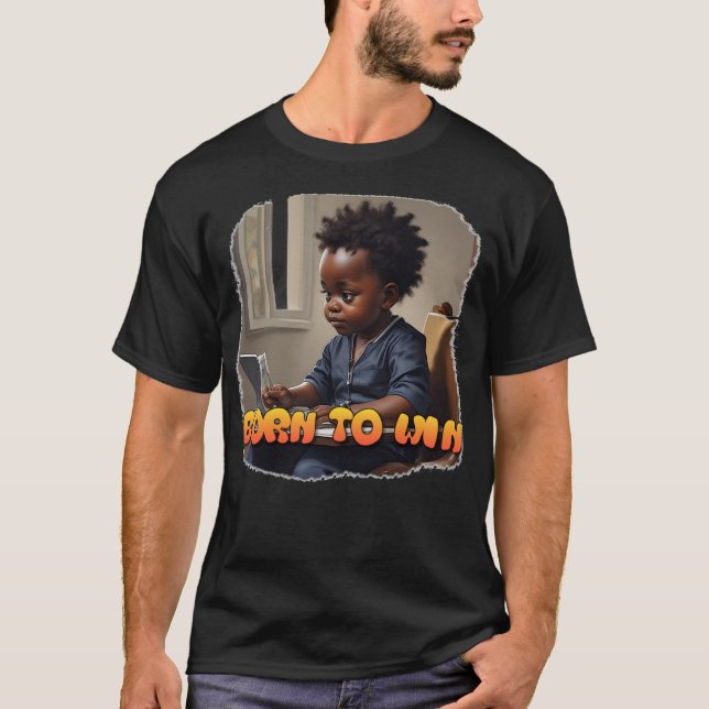 Född till Win Tech T-Shirt (Framsida)