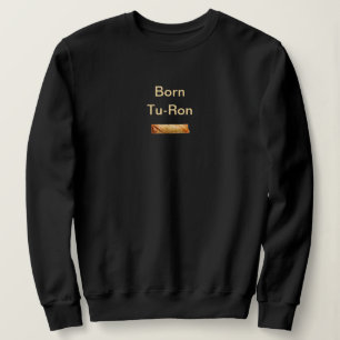 Född Tu-Ron Filippinsk Pun: Svart T Shirt