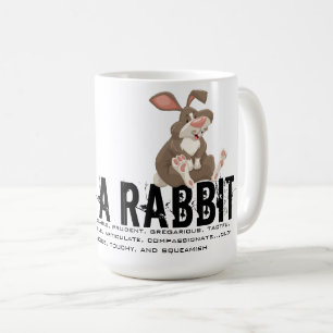 Född under kaninåret kaffemugg