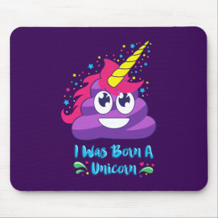 Född UnicornEmoji Poop Musmatta
