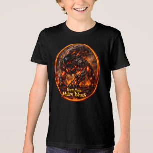 Född ur smält vrede – Elementärt lavabeast Desi T Shirt