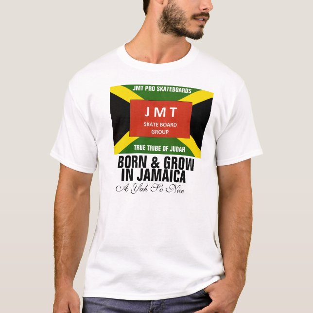 FÖDD & VÄX Men's Basic T-Shirt (Framsida)