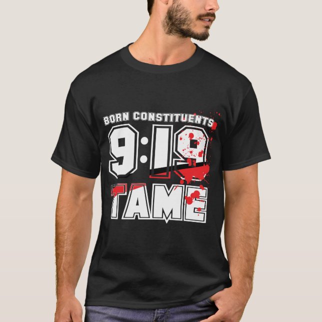 Födda konstituent tee shirt (Framsida)