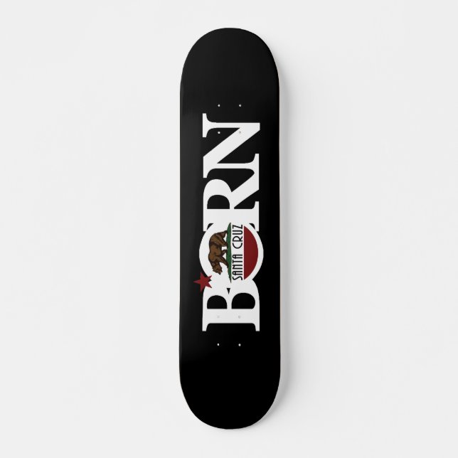 FÖDDA Santa Cruz Mini Skateboard Bräda 18,5 Cm (Framsida)