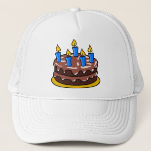 Födelagårkaka 🎂 hatt, till salu! truckerkeps