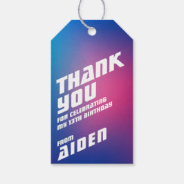 Födelsagsfest för cool kille presentkort presentetikett