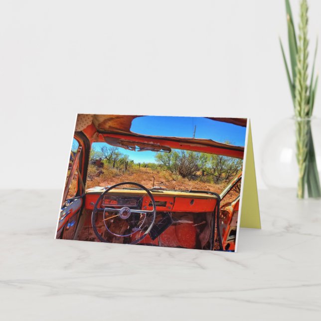 Födelsdagsbilbilar 1 kort (Framsida)