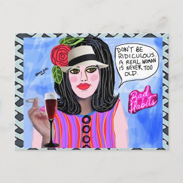 Födelsdagskort vykort (Framsida)