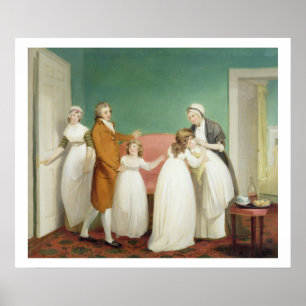 Födelse av arvingen, c.1799 (olja på kanfas) ser poster