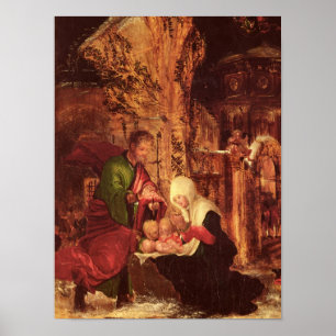 Födelse av Kristus, c.1520-25, Poster