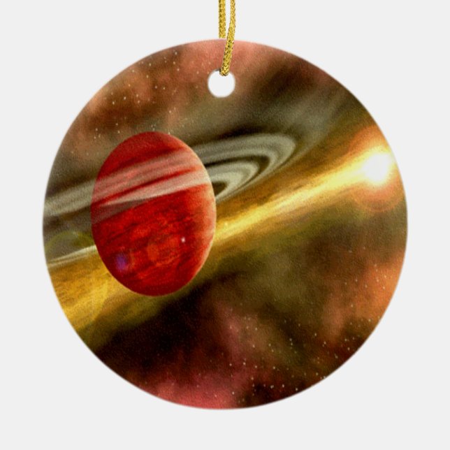 Födelse av Saturn Julgransprydnad Keramik (Framsidan)