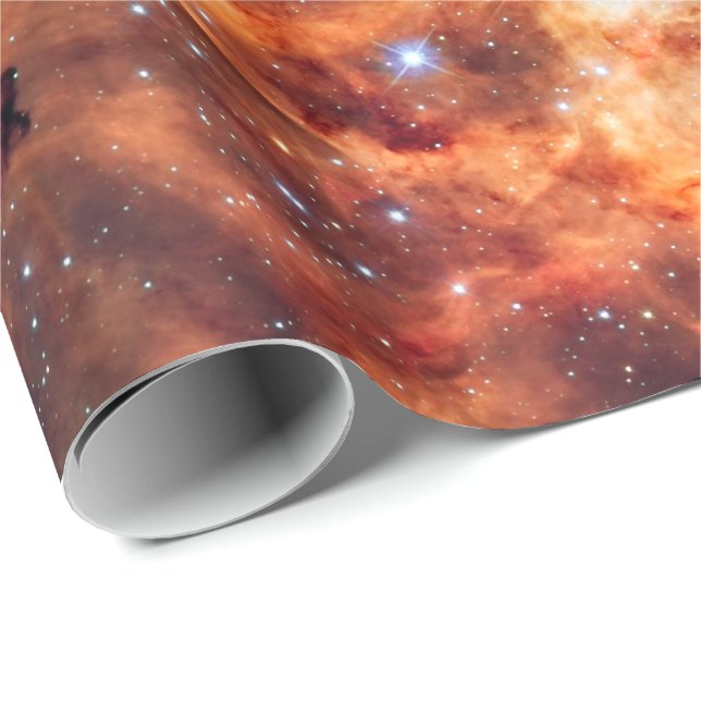 Födelse av stjärnor Kosmisk skapelse Presentpapper (Rullad Hörn)