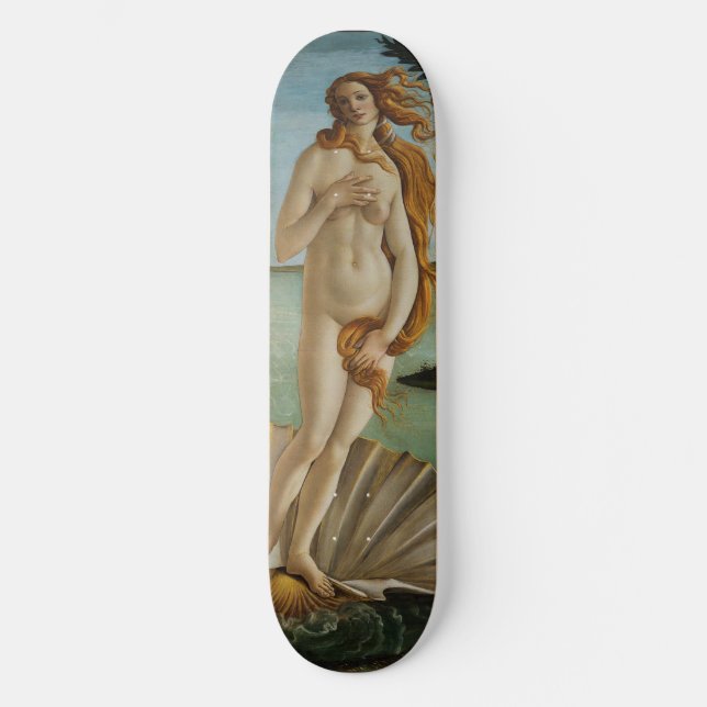 Födelse av Venus av Sandro Botticelli Mini Skateboard Bräda 18,7 Cm (Framsida)
