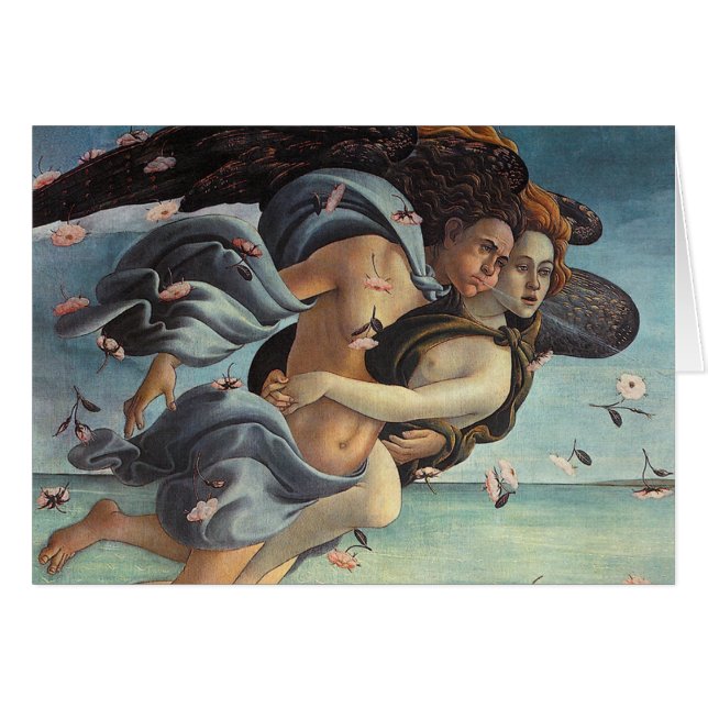 Födelse av Venus, specificerar - Mythological Hälsningskort (Framsidan Horizontal)