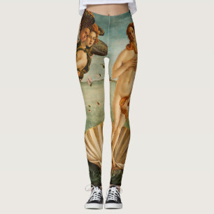 Födelse av Venus vid Botticelli Leggings