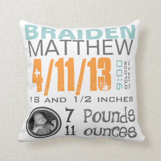 Födelse kudder kudde