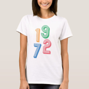 Födelseår - 1972 - 50:e födelsedagen T-Shirt