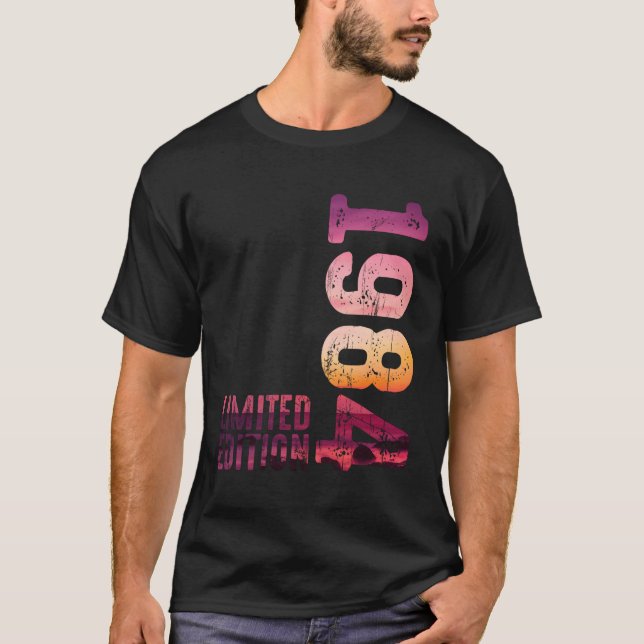 Födelseår 1984 sedan 1984 1984 t shirt (Framsida)