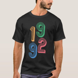 Födelseår - 1992 - 30års födelsedag t shirt